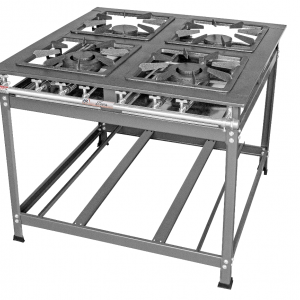 FOGÃO LUXO - 4 BOCAS - 2QS/2QD – 40X40 – P8 