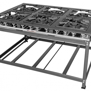 FOGÃO LUXO - 6 BOCAS - 6QD – 40X40 – P8